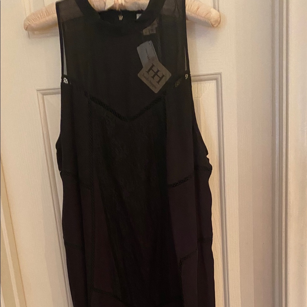 Haute Hippie 100% silk black dress - Picture 2 of 8